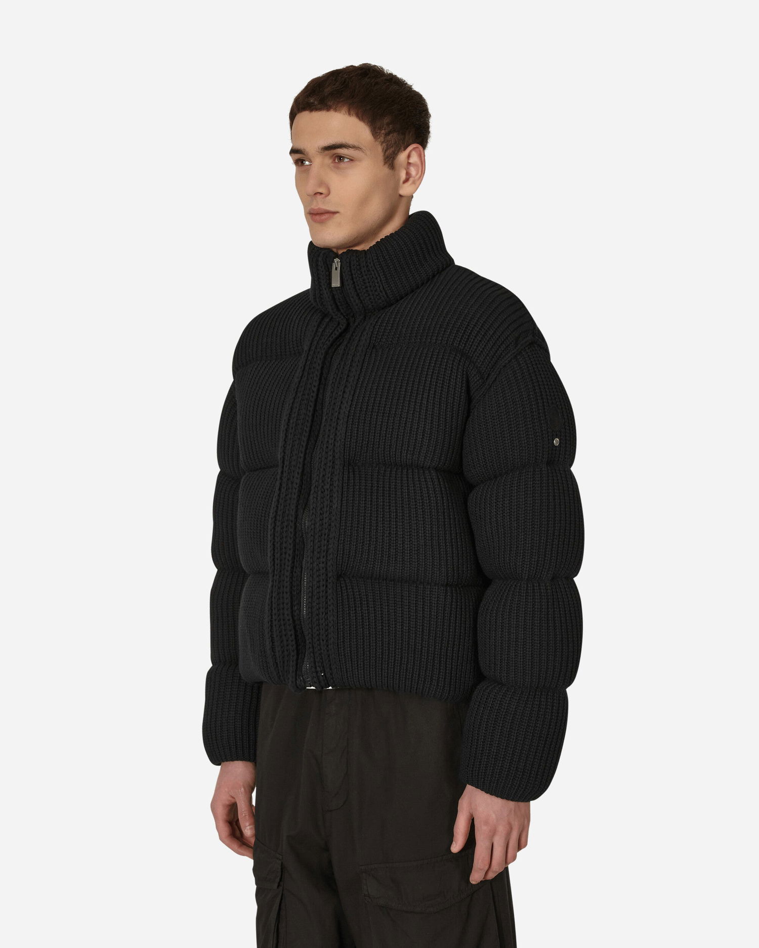 Пухо яке Moncler 1017 ALYX 9SM x Cardigan Down Jacket Черно | 9B00001M1334 999, 1