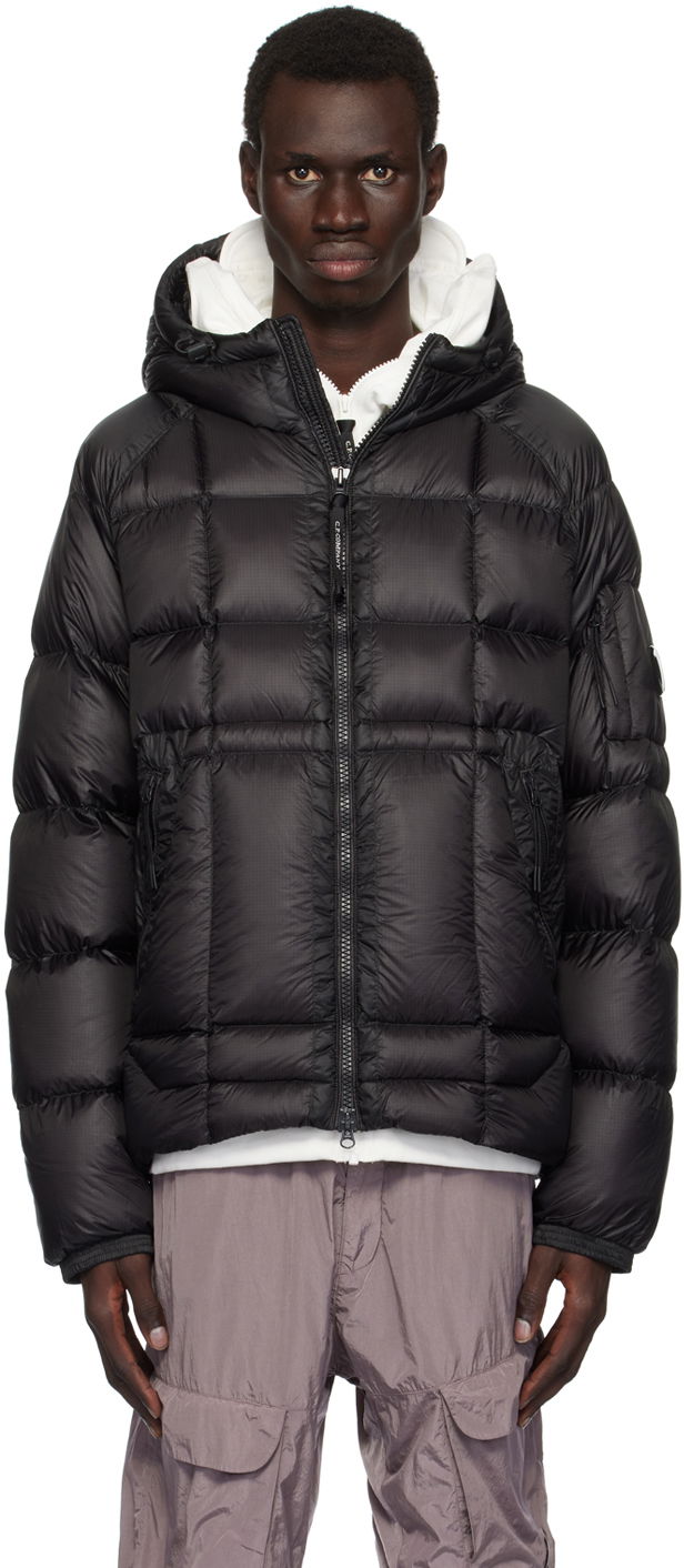 Shell Hooded Long Down Jacket