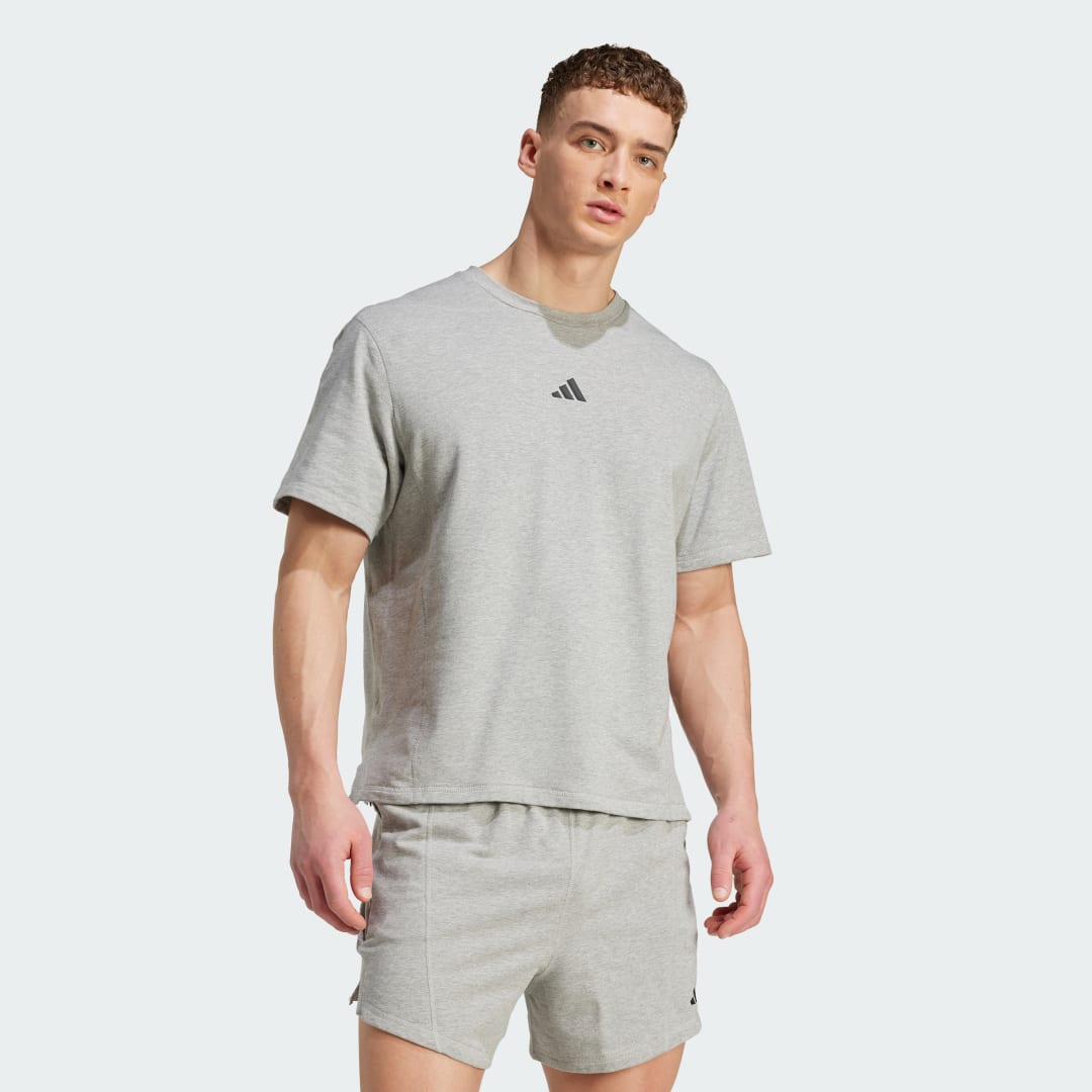Тениска adidas Performance D4T X T-Shirt Сиво | KB6967, 0