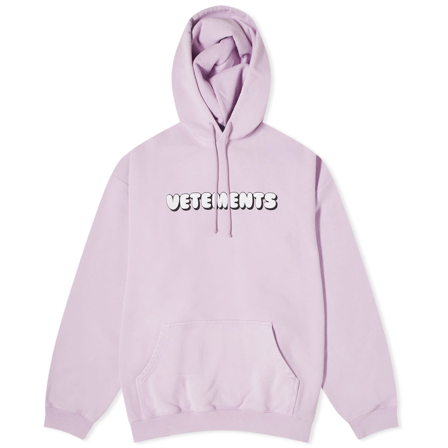 Суитчър VETEMENTS Bubble Gum Logo Hoodie Розово | UE64HD190P, 0