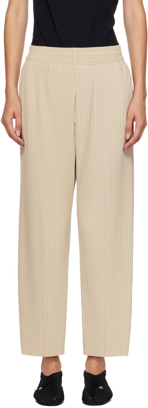 Панталони Max Mara Leisure Rolanda Pleated Pants Бежово | 2426786027600