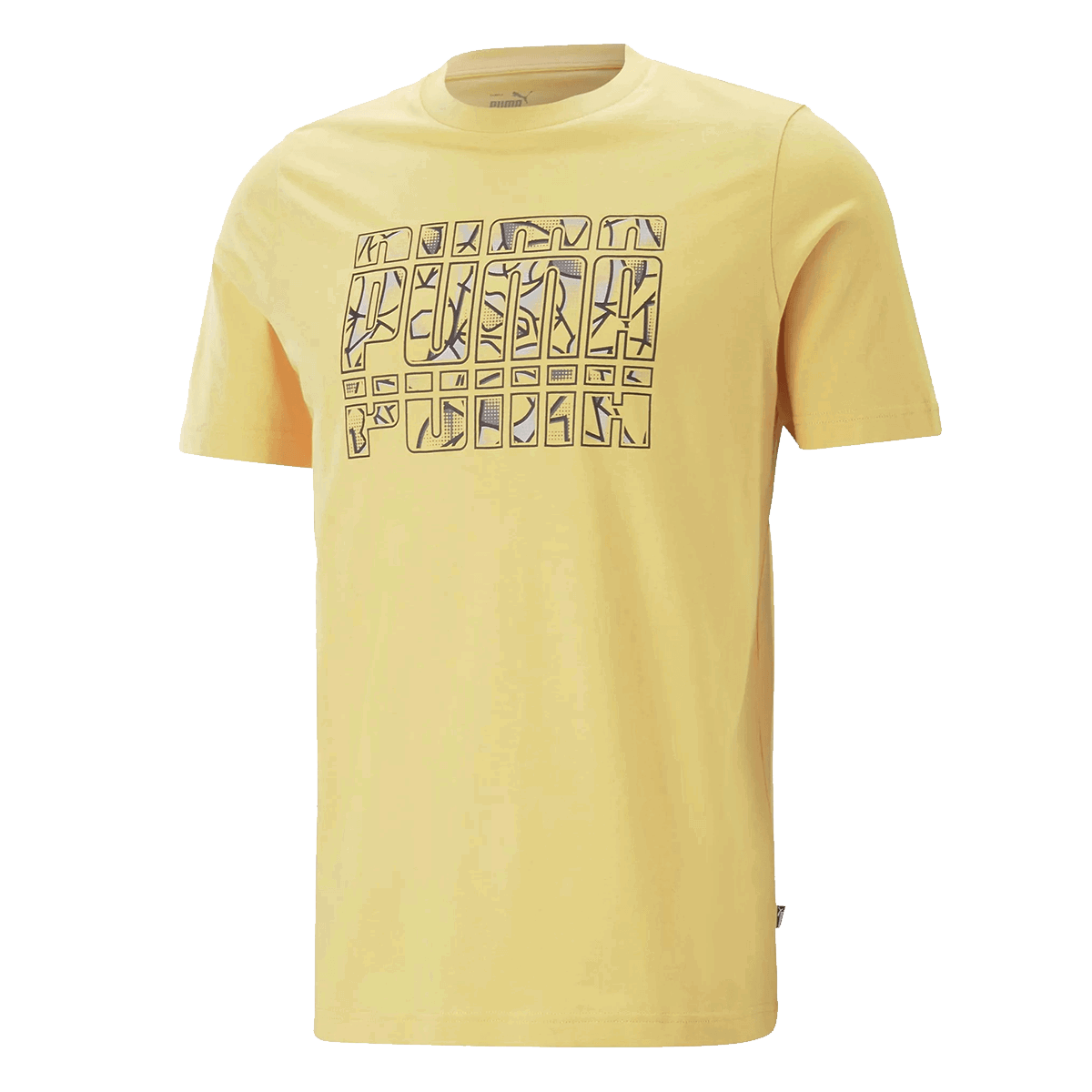Тениска Puma Graphics Summer Tee Жълто | 674482-40, 0