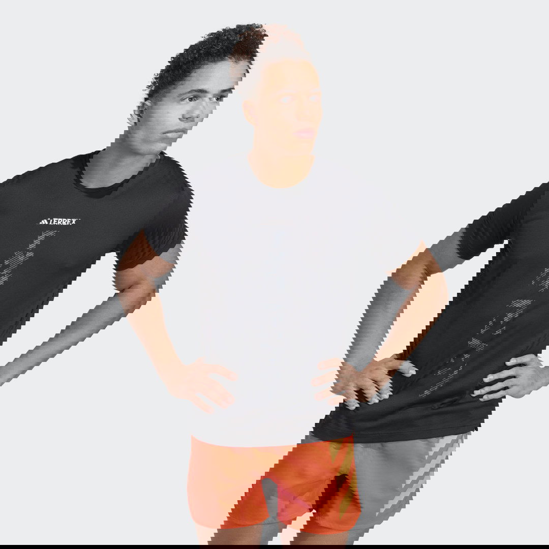 Тениска adidas Performance Terrex Agravic Trail Running Черно | HT9441, 0