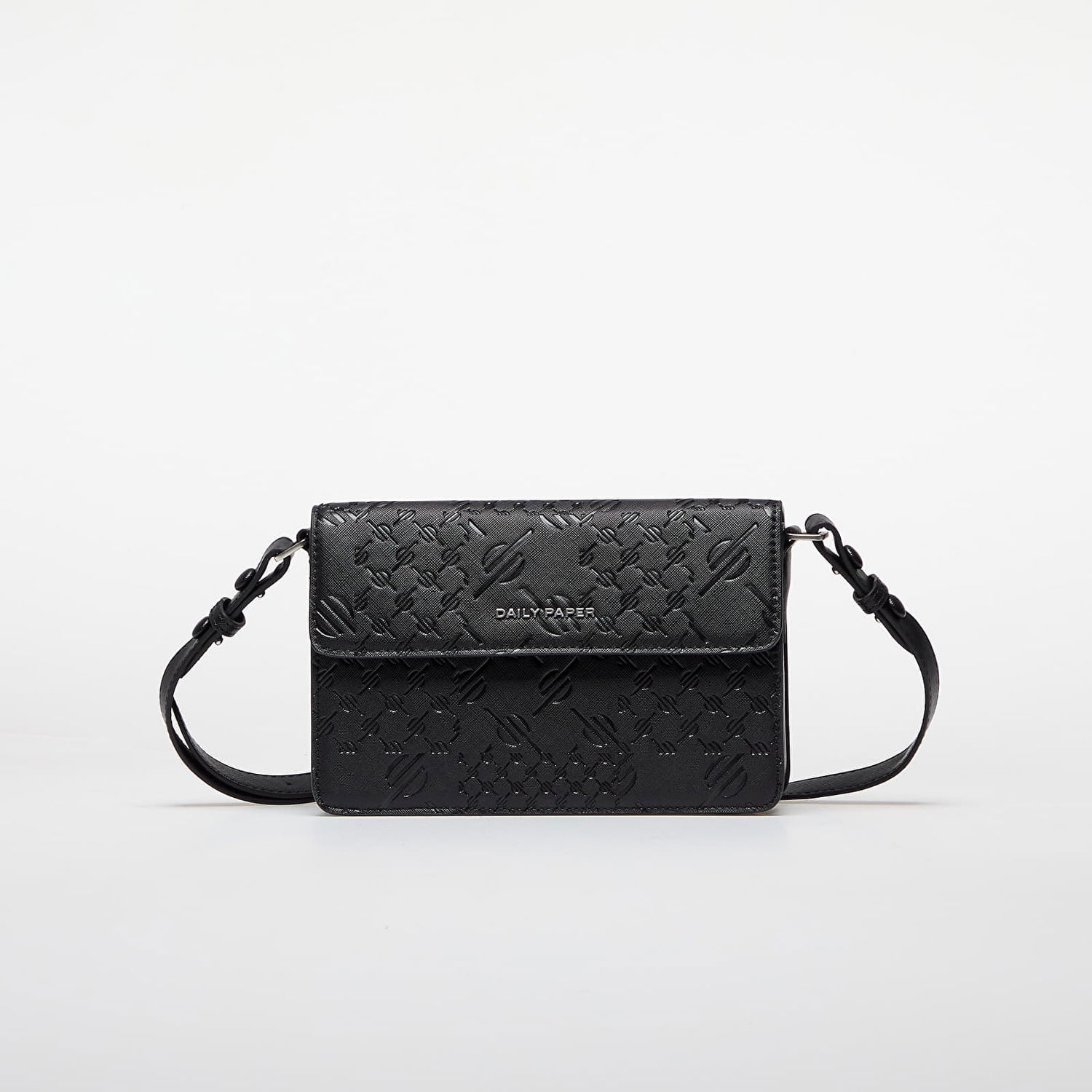 Чанта през рамо DAILY PAPER Black Repatch Crossbody Bag Черно | 2423068, 0