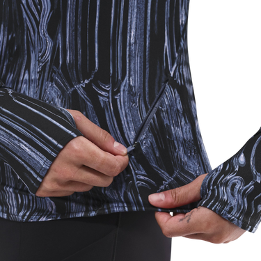 Тениска Nike Wavy Pattern Swift Quarter-Zip Running Top Многоцветен | hv8921-499, 3