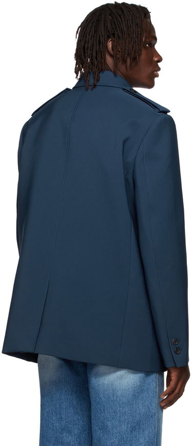 Яке We11done We11done Regular Collar Jacket Тъмно синьо | WD-JK1-22-084-M-NV, 2