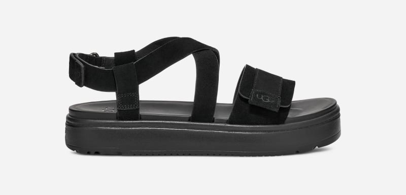 Кецове и обувки UGG ® Zayne Ankle Strap II Sandal Черно | 1158053-BLK