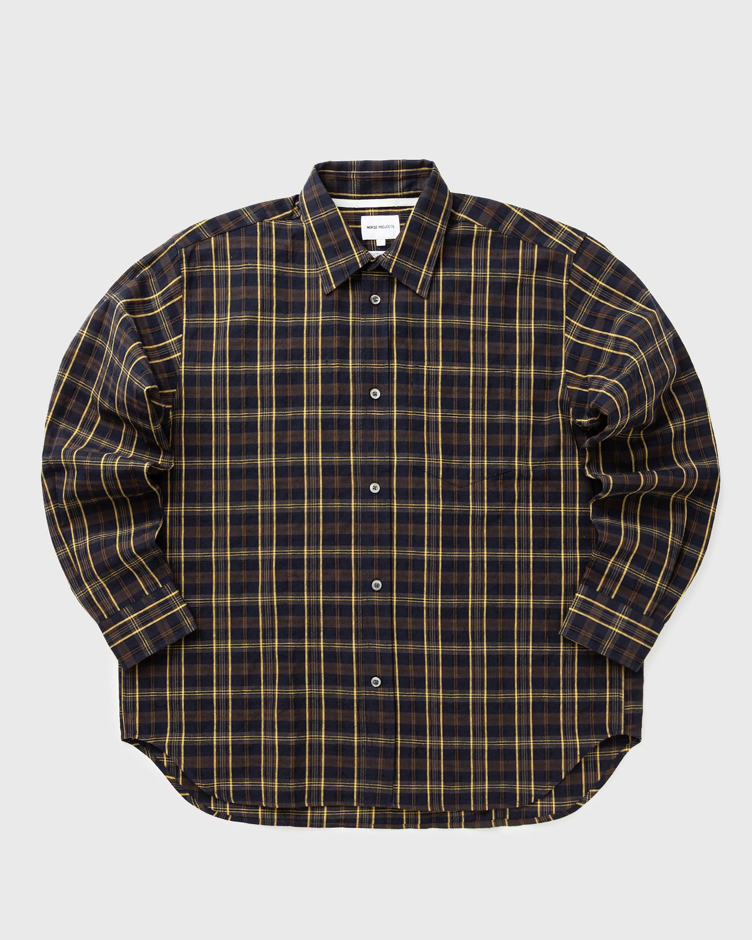 Риза NORSE PROJECTS Mo Oversized Wool Check Shirt Многоцветен | N40-0838-7059, 0