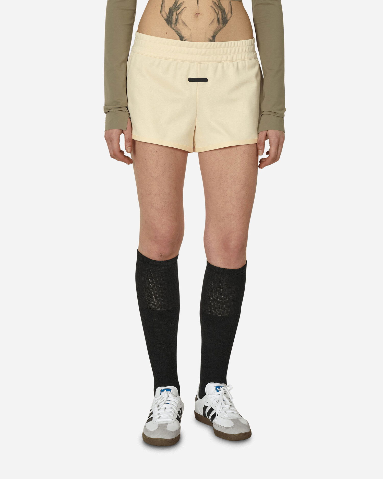 Къси панталони adidas Originals Fear of God Athletics Tricot Shorts Pale Yellow Жълто | IW8933 001, 0