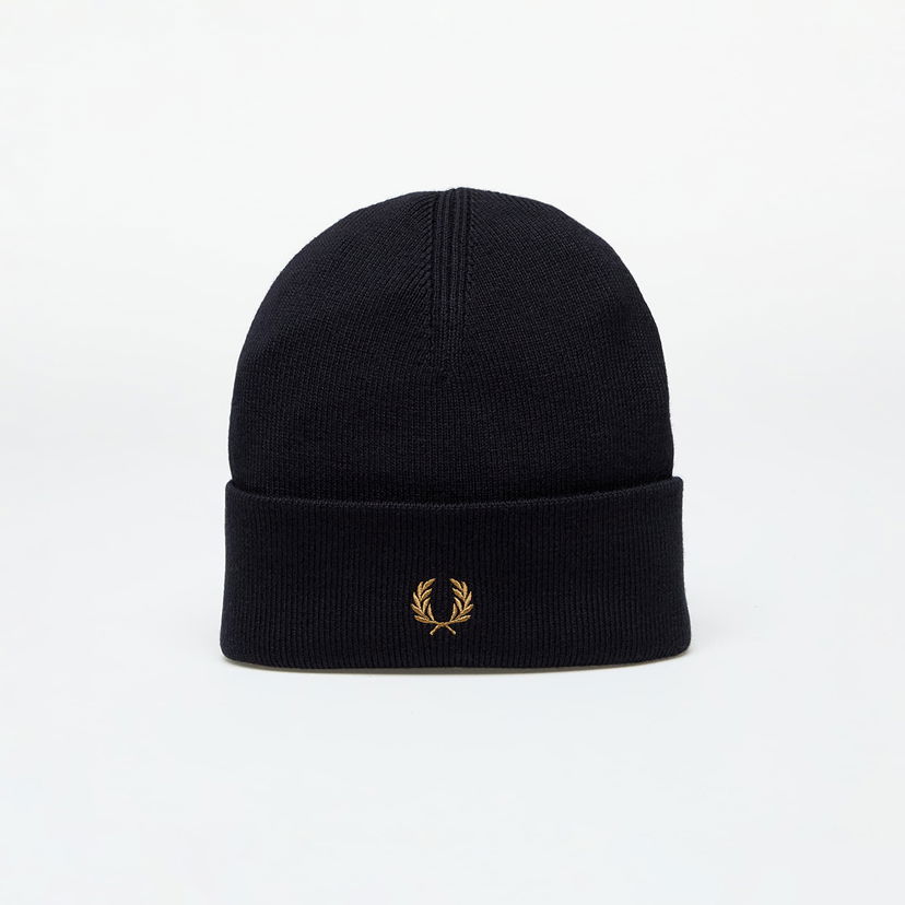 Шапка Fred Perry Classic Beanie Тъмно синьо | C8161 R63