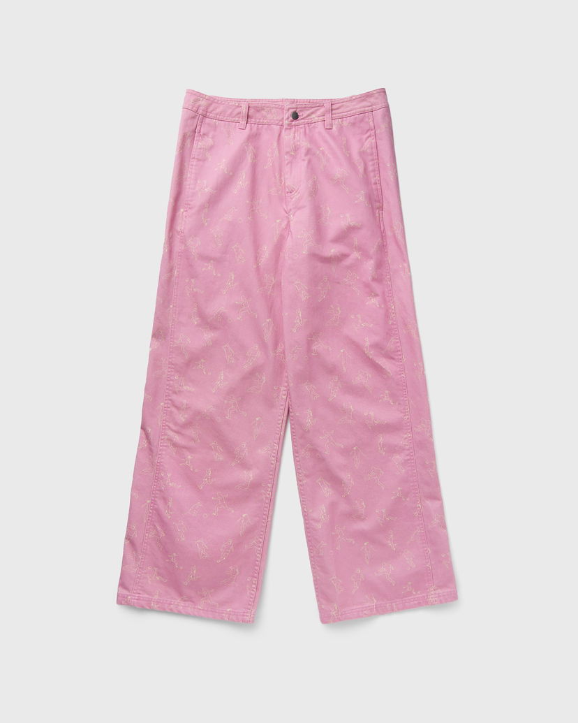 Панталони Puma KIDSUPER Wide-Leg Casual Pants XL Розово | 626707-48