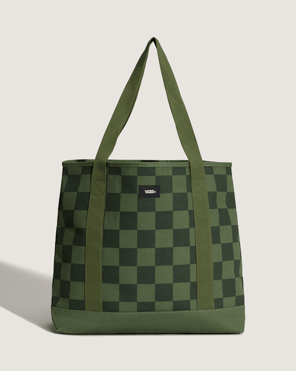 Голяма пазарска чанта Vans Pergs Tote Bag Зелено | VN0A7PQEEN6, 0