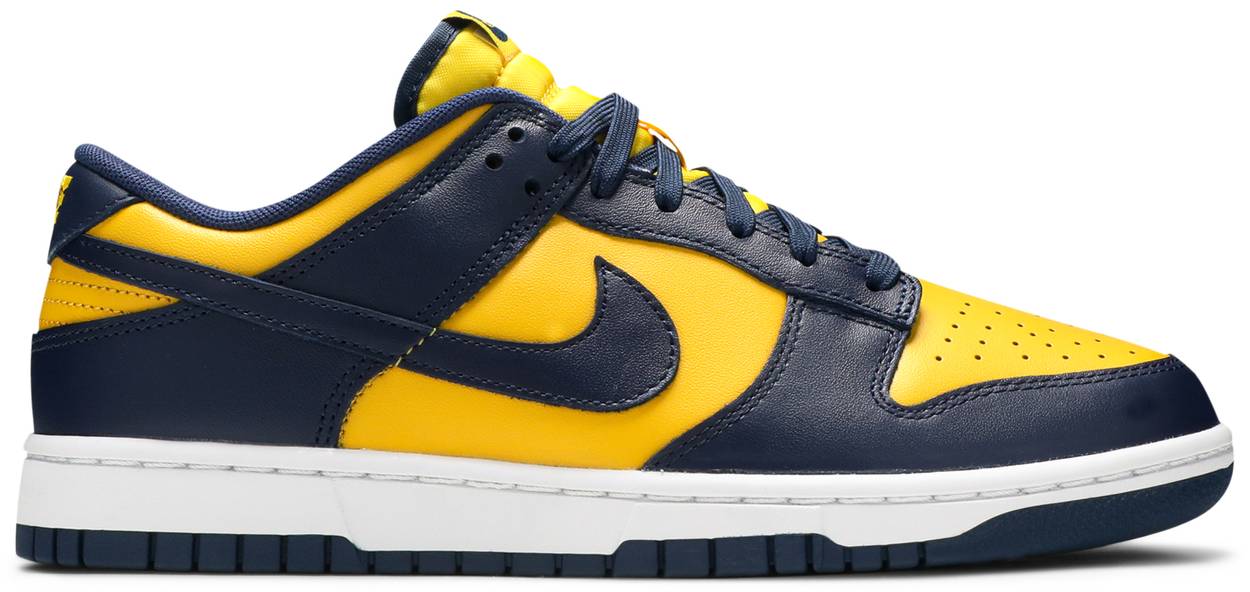 Кецове и обувки Nike Dunk Low "Michigan" Жълто | DD1391-700, 1