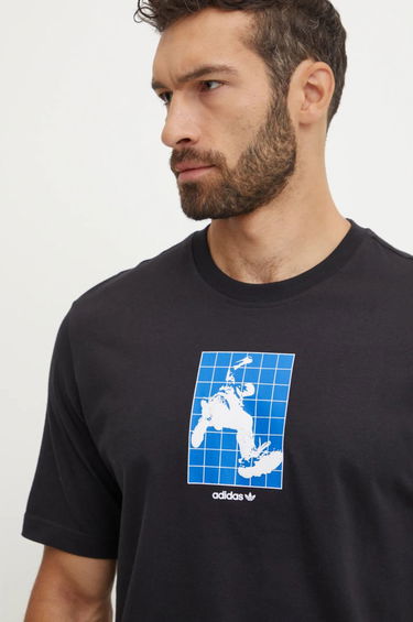 Тениска adidas Originals Skateboarder Graphic T-Shirt Черно | IY2080, 3