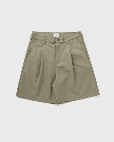 Къси панталони OBEY Oliver Pleated Shorts Зелено | 172100098-MMD, 0