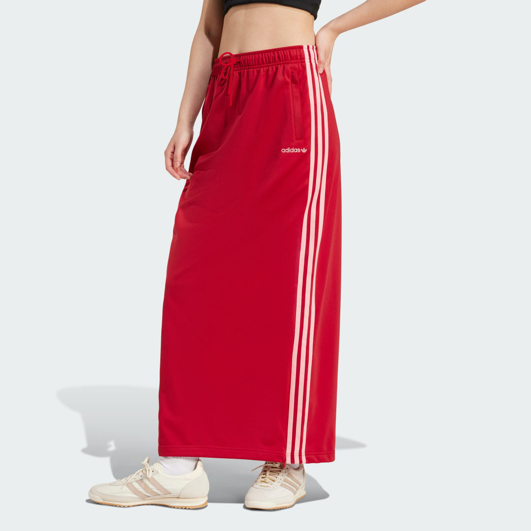 Пола adidas Performance Maxi Sport Skirt Червено | IZ2675, 0