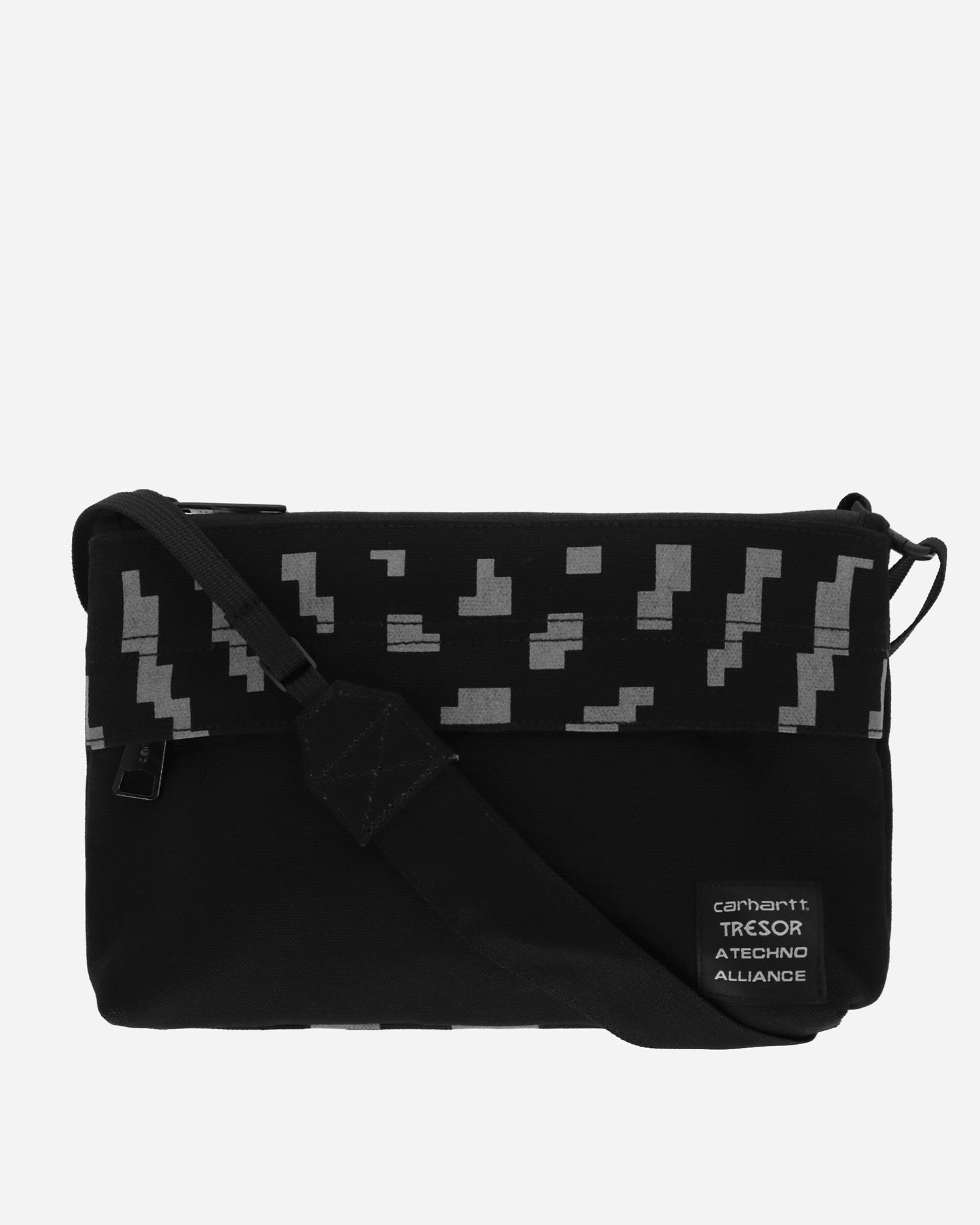 Чанта през рамо Carhartt WIP Tresor x Way Of The Light Strap Bag Черно | I032785.1X9XX, 1