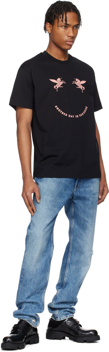 Тениска Givenchy Givenchy Unicorns T-Shirt Черно | BM71MG3YQ7001, 3