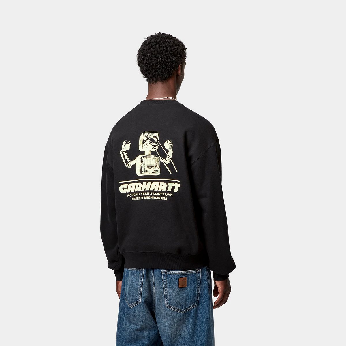Суитчър Carhartt WIP Wiptopia Sweatshirt Черно | I035644_9, 1