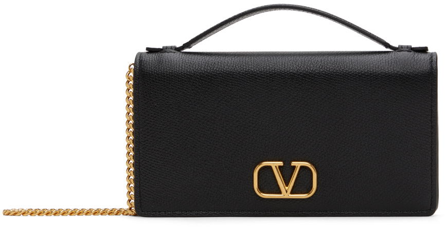 Раници и чанти Valentino Garavani Black VLogo Signature Bag Черно | 3W2P0W42SNP, 0