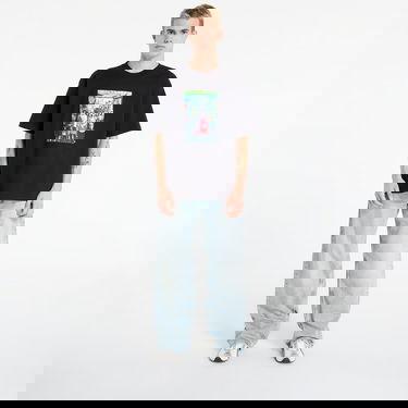 Тениска Pleasures Harajuku Graphic Print T-Shirt Черно | P25DP018-BLACK, 3