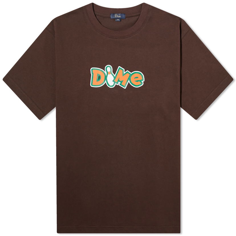 Тениска Dime Munson T-Shirt Кафяво | DIMESP2424BRW