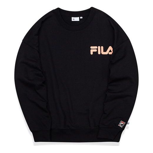 Пуловер FILA Fusion Alphabet Logo Print Pullover Черно | T11U038205F-BK, 0