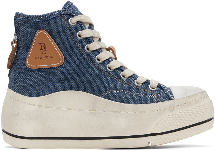 Облекло R13 R13 Kurt High-Top Синьо | R13S5029-S126A