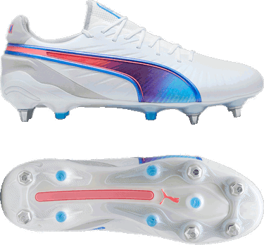 Кецове и обувки Puma KING ULTIMATE MxSG Бяло | 107866-02, 2