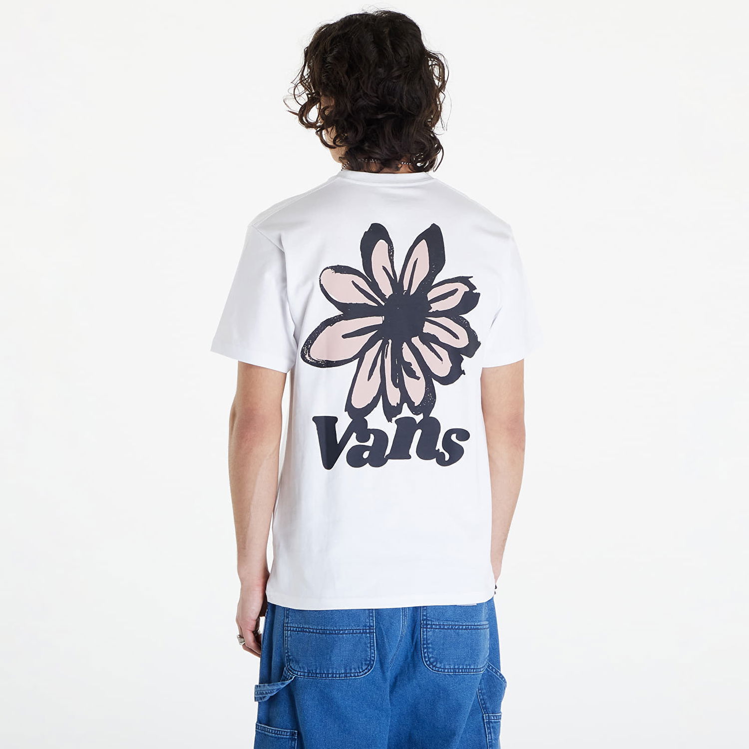 Тениска Vans Brush Petal Ss Tee White Бяло | VN000G5BWHT1, 1