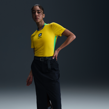 Фланелка Nike Brazil Stadium 2025 Dri-FIT Replica Jersey Жълто | FZ9125-718, 4