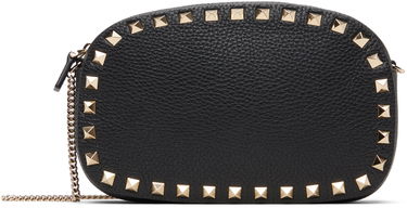 Чанта през рамо Valentino Valentino Garavani Mini Rockstud Crossbody Bag Черно | 7W2P0AR4VSH, 0