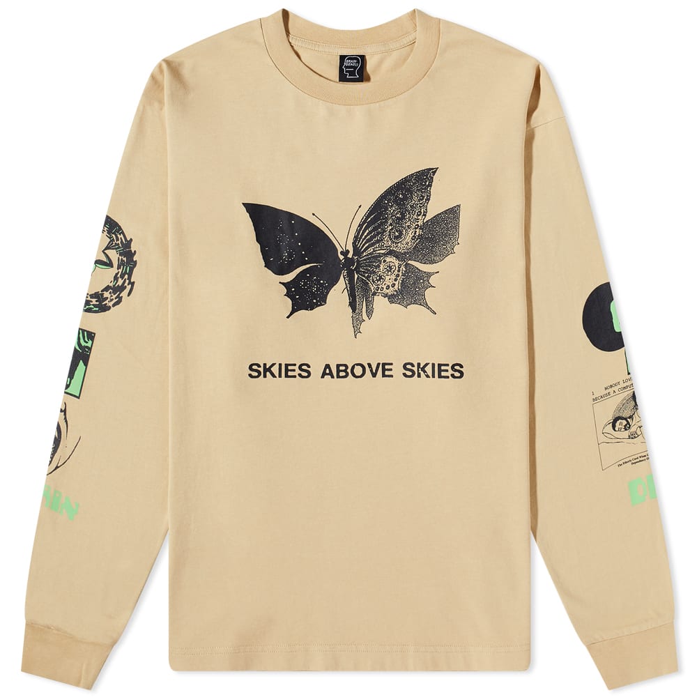 Тениска Brain Dead Skies Above Skies Tee Бежово | BDP22T01002310BR06, 0