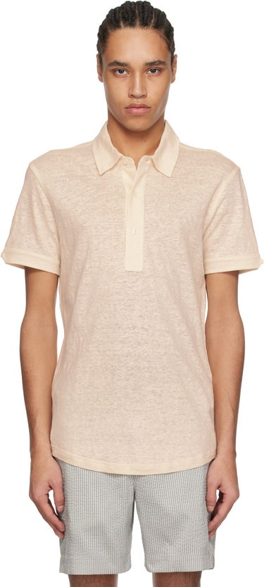 Поло тениска Orlebar Brown Orlebar Brown Sebastian Linen Polo Бежово | 280280, 0