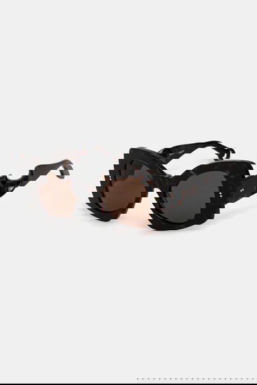 Слънчеви очила JW Anderson SSENSE Exclusive Pink Twister Sunglasses Сиво | JWA04, 2