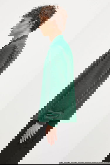 Поло тениска Lacoste Cotton Long-Sleeve Polo Зелено | L1312.032, 1