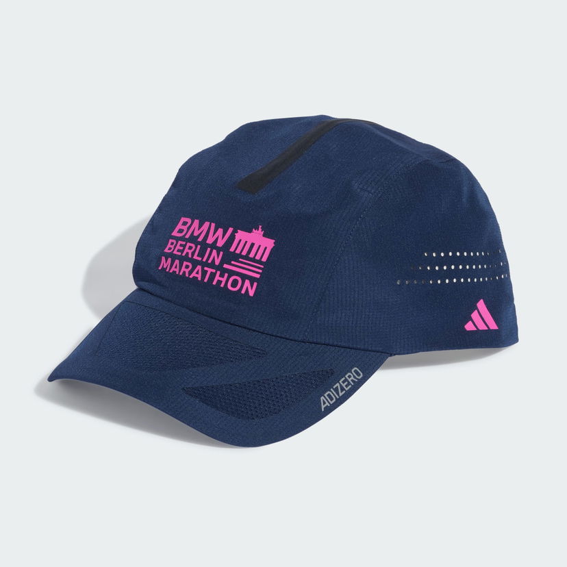 Шапка с козирка adidas Performance Adizero BMW Berlin-Marathon 2025 Running Cap Тъмно синьо | JZ9308