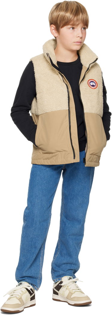 Жилетка Canada Goose Kids Kids Beige Elora Down Vest Бежово | 4580Y, 3