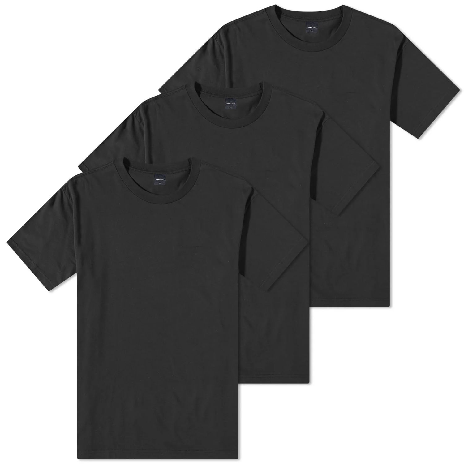 Тениска John Elliott 3 Pack Foundation Tee Черно | A243A21705A, 0