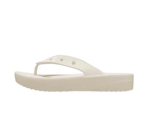 Кецове и обувки Crocs Classic Platform Flips Бежово | 207714-2Y2