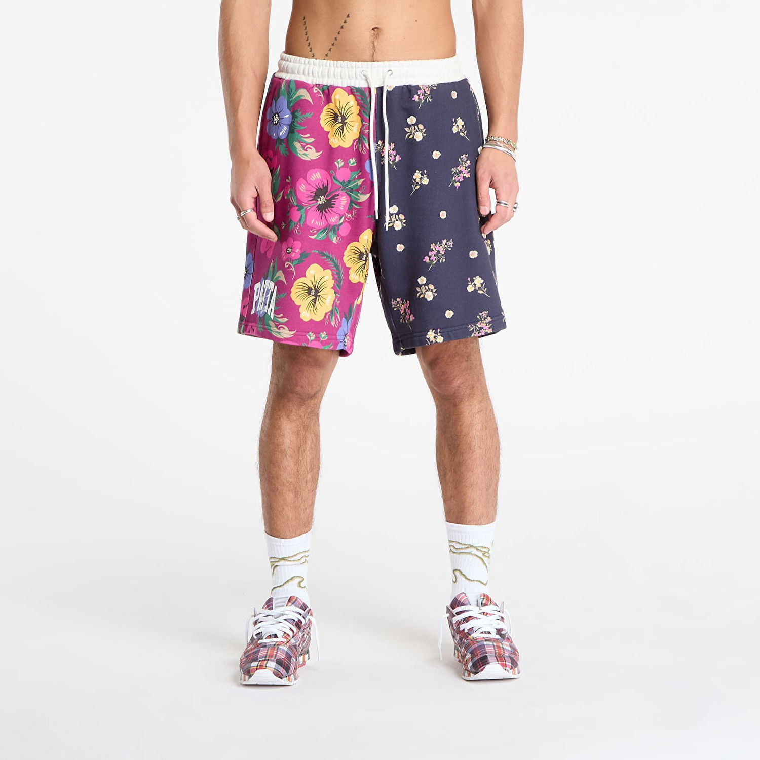 Къси панталони Patta Floral Patchwork Shorts Многоцветен | POC-AW25-2010-325-0023-084, 0