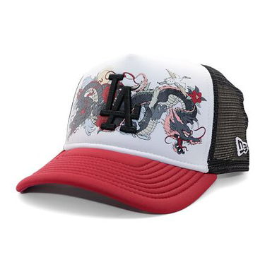 Шапка с козирка New Era New Era MLB Graphic 9FORTY Trucker LA Dodgers Cap Многоцветен | 60595221, 0