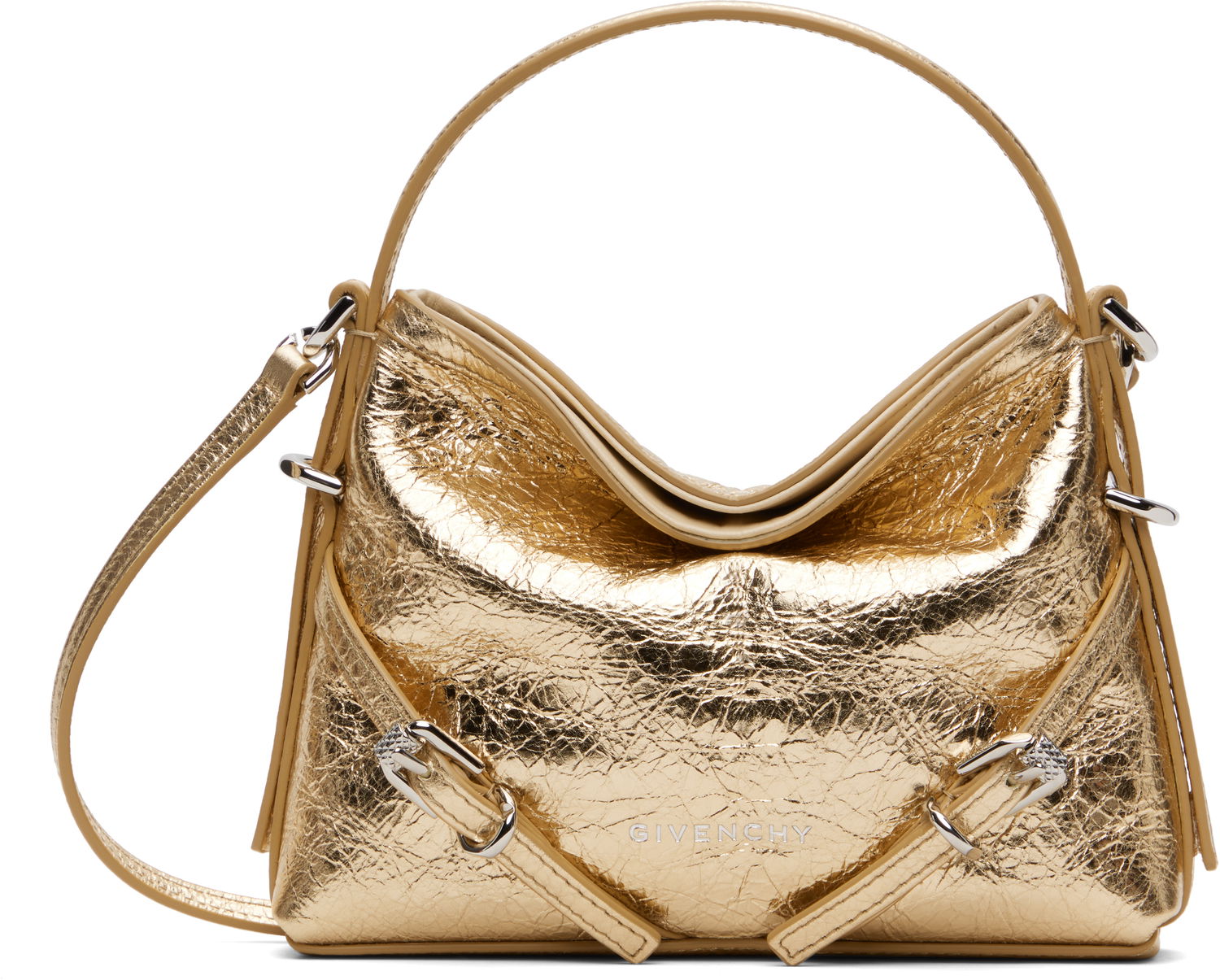 Дамска чанта Givenchy Givenchy Nano Voyou Bag Металик | BB60NHB1ZB279, 0