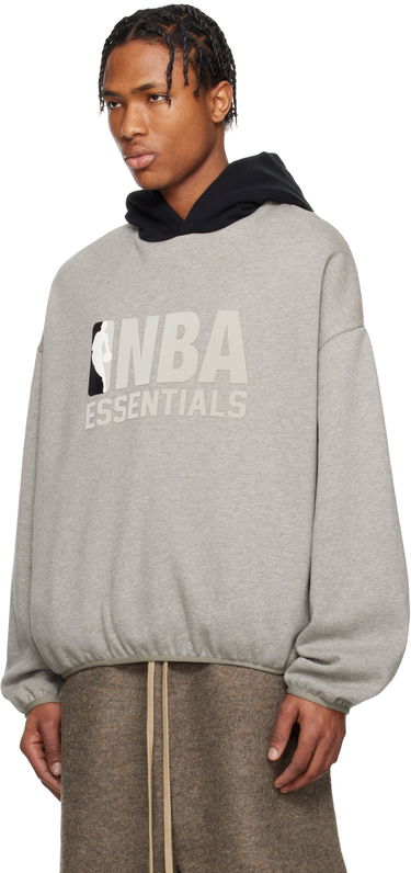 Суитчър Fear of God ESSENTIALS NBA Pull-Over Hoodie Сиво | 192AL246500F, 3