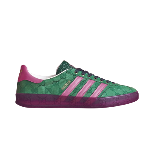 Кецове и обувки adidas Originals Gucci x Gazelle "Green / Pink Strata" W Зелено | IE4795, 0