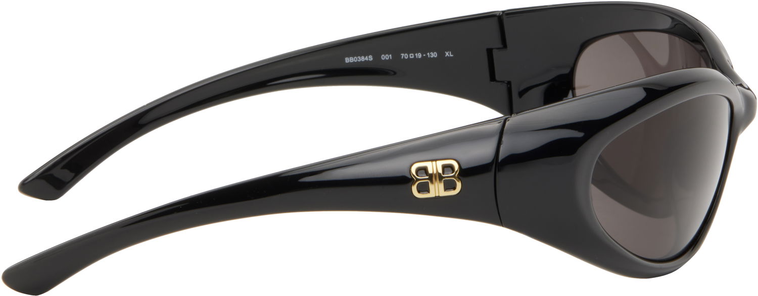 Слънчеви очила Balenciaga Balenciaga Sporty B Round Sunglasses Черно | BB0384S-001, 1
