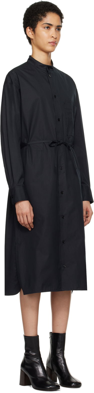 Pокля LEMAIRE Lemaire Drawstring Midi Shirt Dress Черно | DR1087 LF839, 1