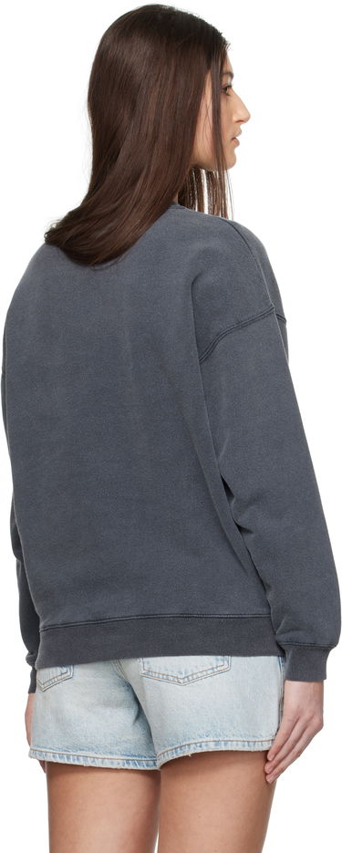 Суитчър Anine Bing ANINE BING Spencer Hearts Sweatshirt Сиво | A-08-10517-WBL1, 2