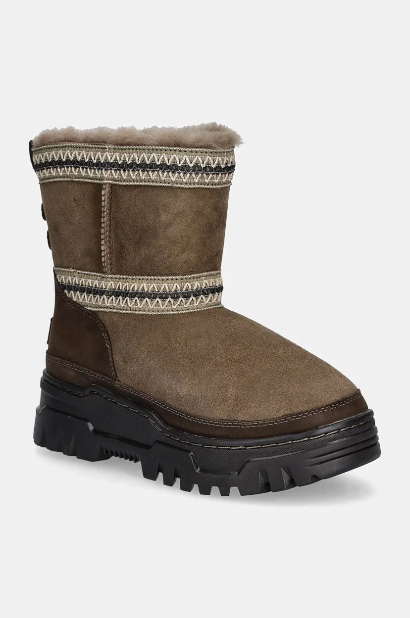 Кецове и обувки UGG Classic Mini Trailgazer Snow Boot Кафяво | 1158322.HCK