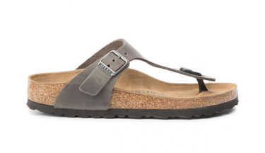 Кецове и обувки Birkenstock Gizeh Iron Narrow Fit Кафяво | 1014273, 0